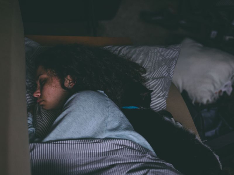 My friend likes to sleep in a dim lighting bedroom because it helps increase her melatonin production