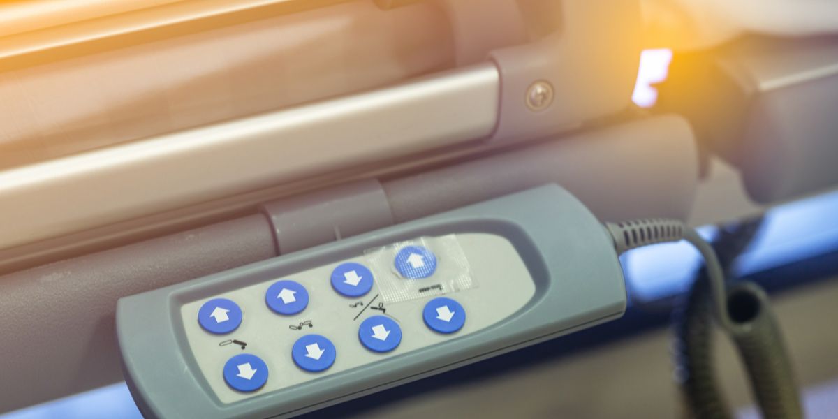 Remote control for an adjustable bed for sleep disorder